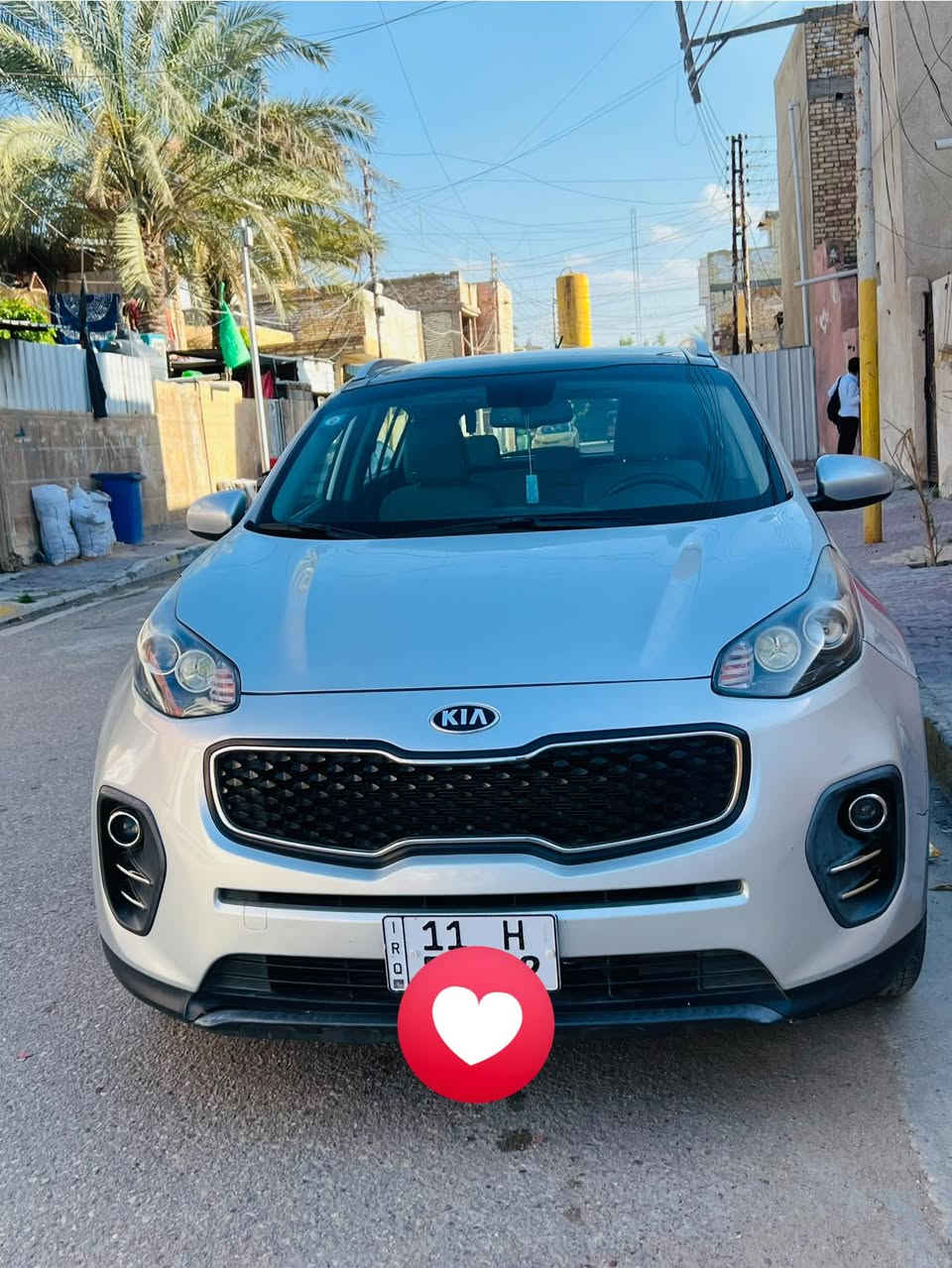 ‏سلام عليكم ‏للبيع سبوتج 2018 خليجي كوري ماكينة 2000 دوش ماشيه 60 سيارة حلوة جديدة بيه جاملق خلفي صبغ مكان السيارة بغداد الحسينية الراشدية رقم بغداد السعر 175 رقم الهاتف ***********
