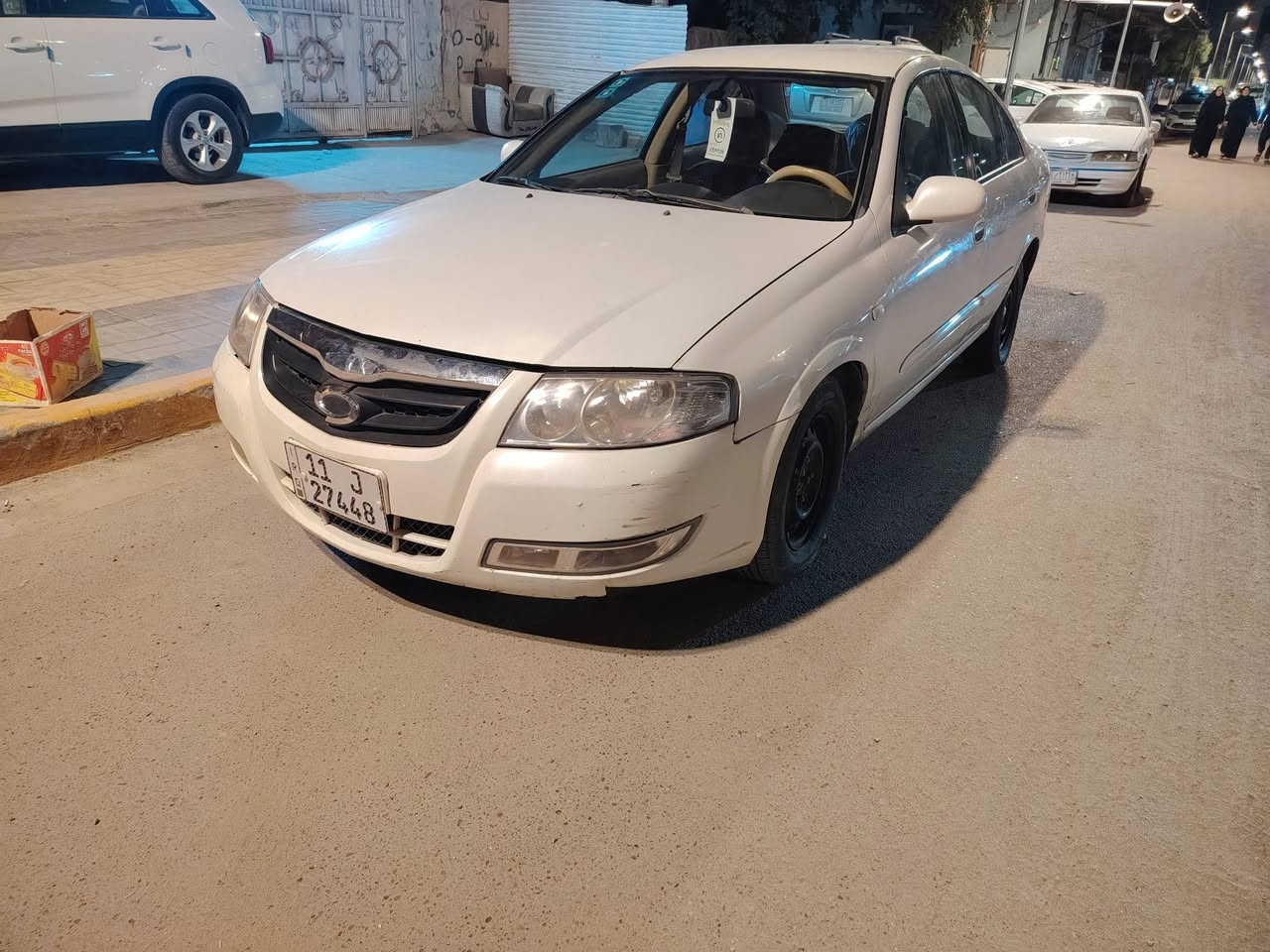 نيسان سامسونك موديل 2007 سياره جاهزه واي نقص مابيه السعر 78 مكان بغداد منصور الإسكان *********** بيه صبغ باب وجاملغ
