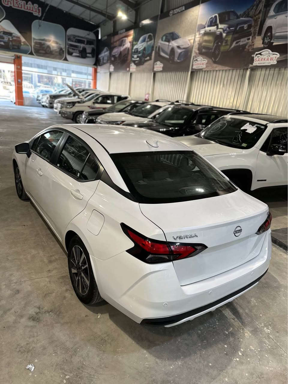 نیسان ڤێرسا ٢٠٢٤ فول مواسەفات  بەسمە  .موبایل شەحن.کوشن هیتەر .ئاوئنە رادار .پێشو پشت رادار شاشە گەورە کامئرە ٣٧ مایل رۆیشتوە 
تەنها قەپاغ سندوقی بۆیاخە 
ئارباگ هەمووی بەشەرت 
رەقەم کاتی بەشەرتی رەقەم 
کاتی نەشکاوە دوو مانگی لەگەڵدا.١٣٣گەلاو مەجال 
*********** viber whatsApp رانية, السليمانية
