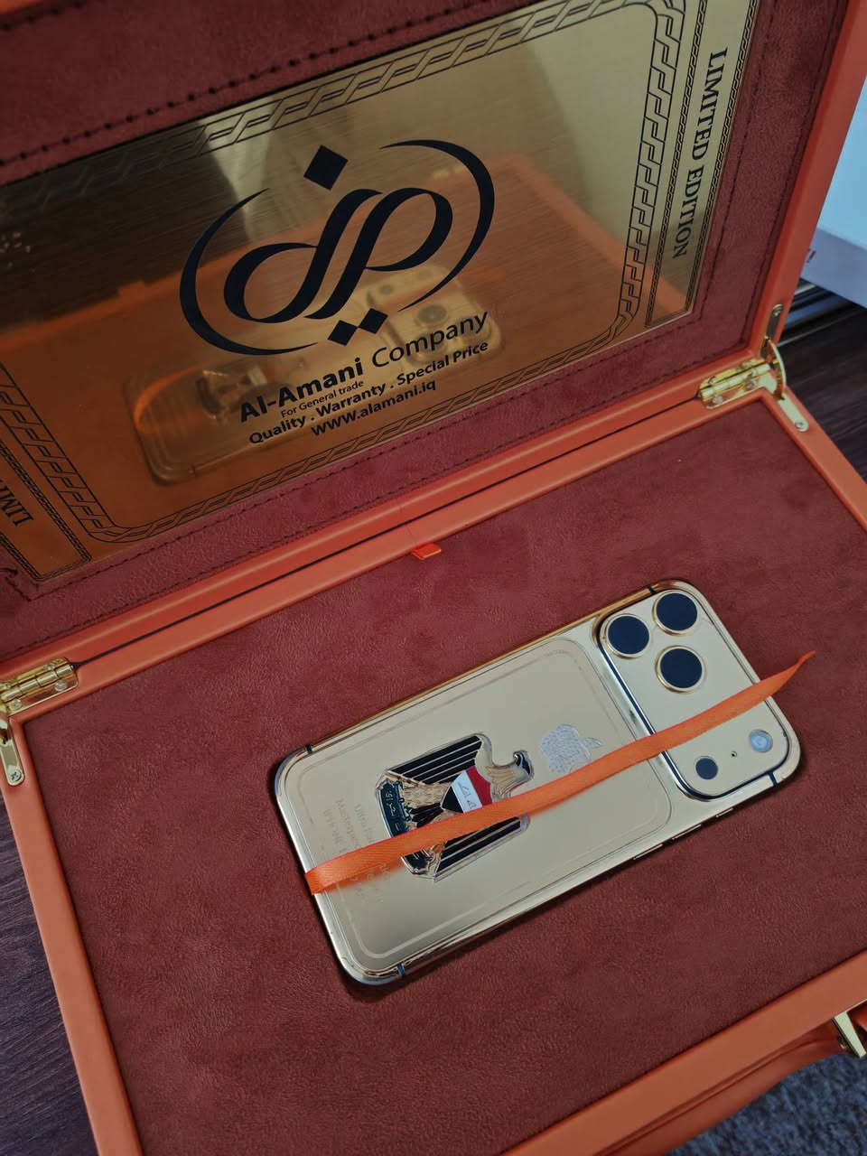 I PHONE 17 pro max
طلاء ذهب استعمال 10 ايام فقط
بطاريه  ١٠٠

***********
***********
ذاكره ٢٥٦
