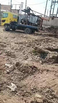 حفر آبار ارتوازية • غسل وتنشيف • مقاولات عامة