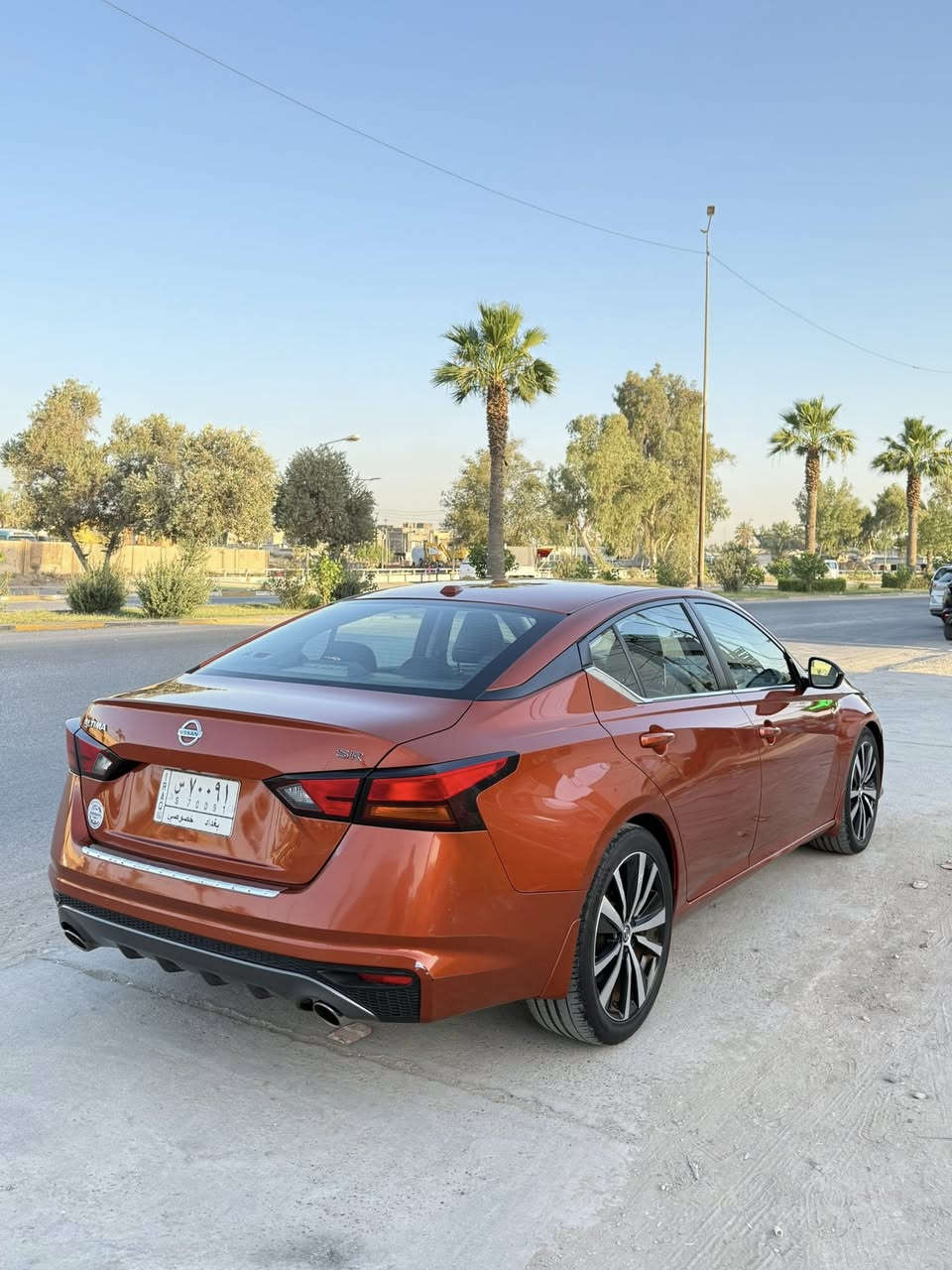 للبيع فقط
نيسان ألتيما 2021 SR
رقم بغداد
مكفولة
بدون صبغ
فقط بارد خفيف بالجاملغ جهة السايق
مكان السياره بالحله 
السعر 155 وبيها مجال بسيط 
***********
