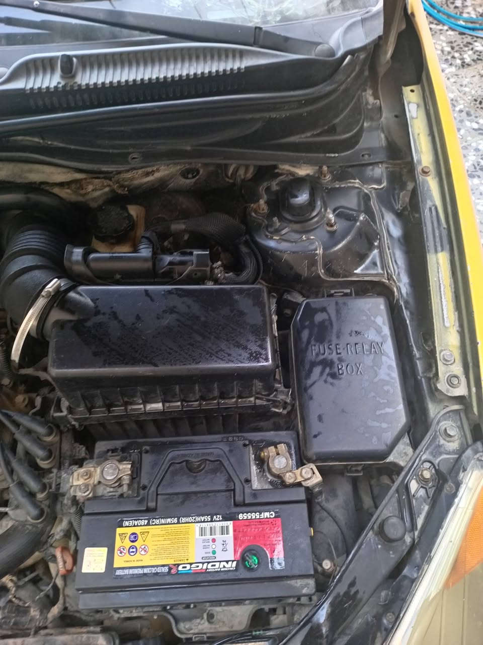 سلام عليكم  اكسنت خليجي ٢٠١١ بيهه جاملج الأمامي صفحت السايق بدون دواخل  والباقي مكفول سياره بسمنه سياره رقم بصره السعر ٨٧ ورقه وبيهه شوي مجال للاستفسار الاتصال ***********
