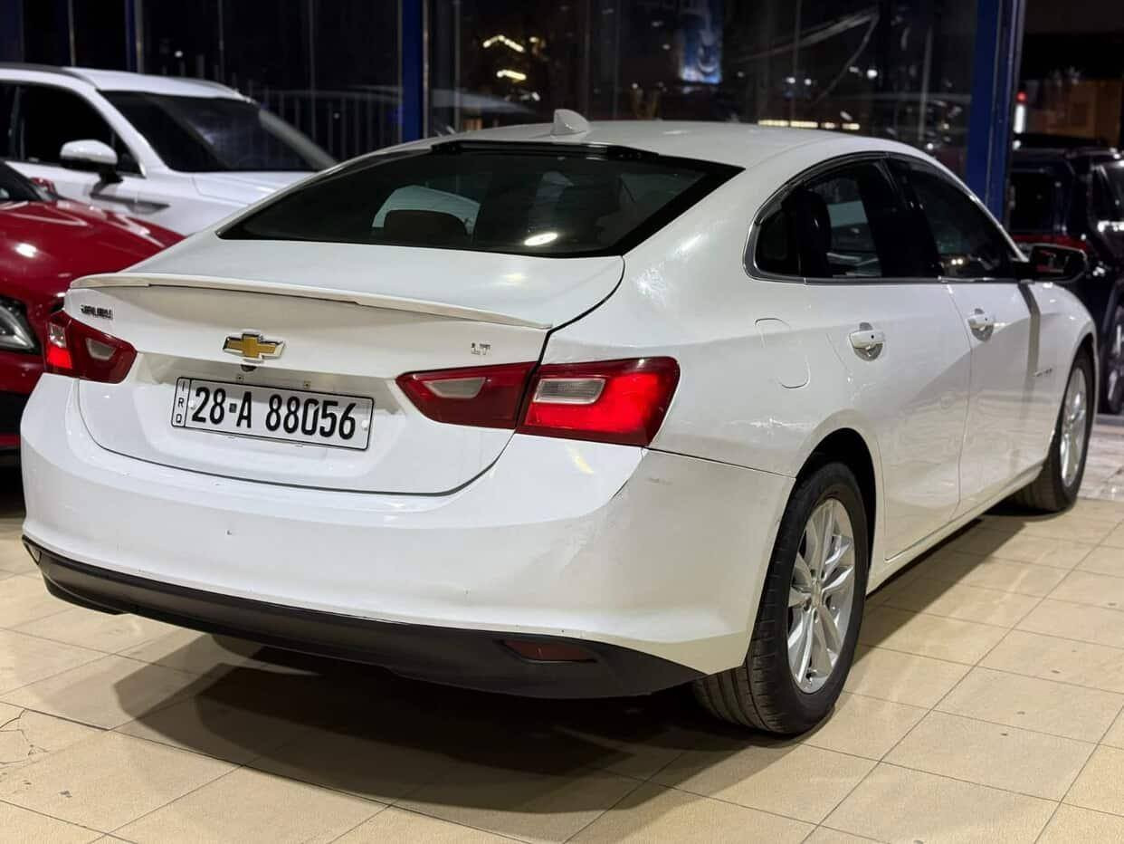 شوفرليت ماليبو LT لون ابيض
•الضرر: طرف الجاملغ الخلفي وقبق الجنطة
•الرقم: حرة مرقم نجف
•الايرباكات: بدون ضرر اي ايرباك

•المواصفات :
▪️السيارة: شوفرليت ماليبو LT
▪️الموديل: 2018
▪️المحرك: 1.5L تربو (اربعة سلندر)
▪️حجم الويل: ويل كب حجم 18 مع طقم تايرات بحالة ممتازة
▪️لايتات اصفر مع كشافات دعامية LED
▪️بصمات عدد 4 للأبواب مع بصمة جنطة وبصمة تشغيل وتشغيل عن بعد
▪️كامرة خلفية دوارة اصل مع الستيرن
▪️شاشة الدشبول حجم كبير (ايباد)
▪️غرفة السيارة:كشنات السيارة جلد لون مشمشي
▪️تحكم فول كهرباء لكرسي السائق
▪️قطعتين تبريد امامي وخلفي
▪️سستم صوت
▪️تشغيل عن بعد
▪️تحكم ستيرن جهتين بلوتوث وحاكية وكروس سرعة وتحكم صوت 
▪️نظام ABS مانع انزلاق

السعر المطلوب: 90 ورقة مع المجال

للاستفسار الاتصال على الرقم 
***********
مكلف بنشرر!!!!
حادثه بس دعاميه اماميه كلين سياره
