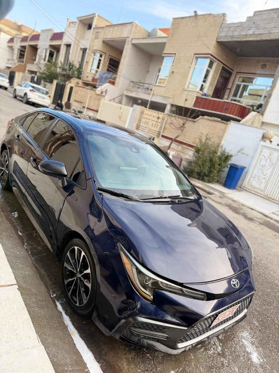 تویوتا کرولا 2022ڕەفزی مرورە لێدروای هەولێرە  5پارچەی بۆیاغە شانسی پێشەوەی هەر دوولای گرتوە
*********** أربيل, العراق
