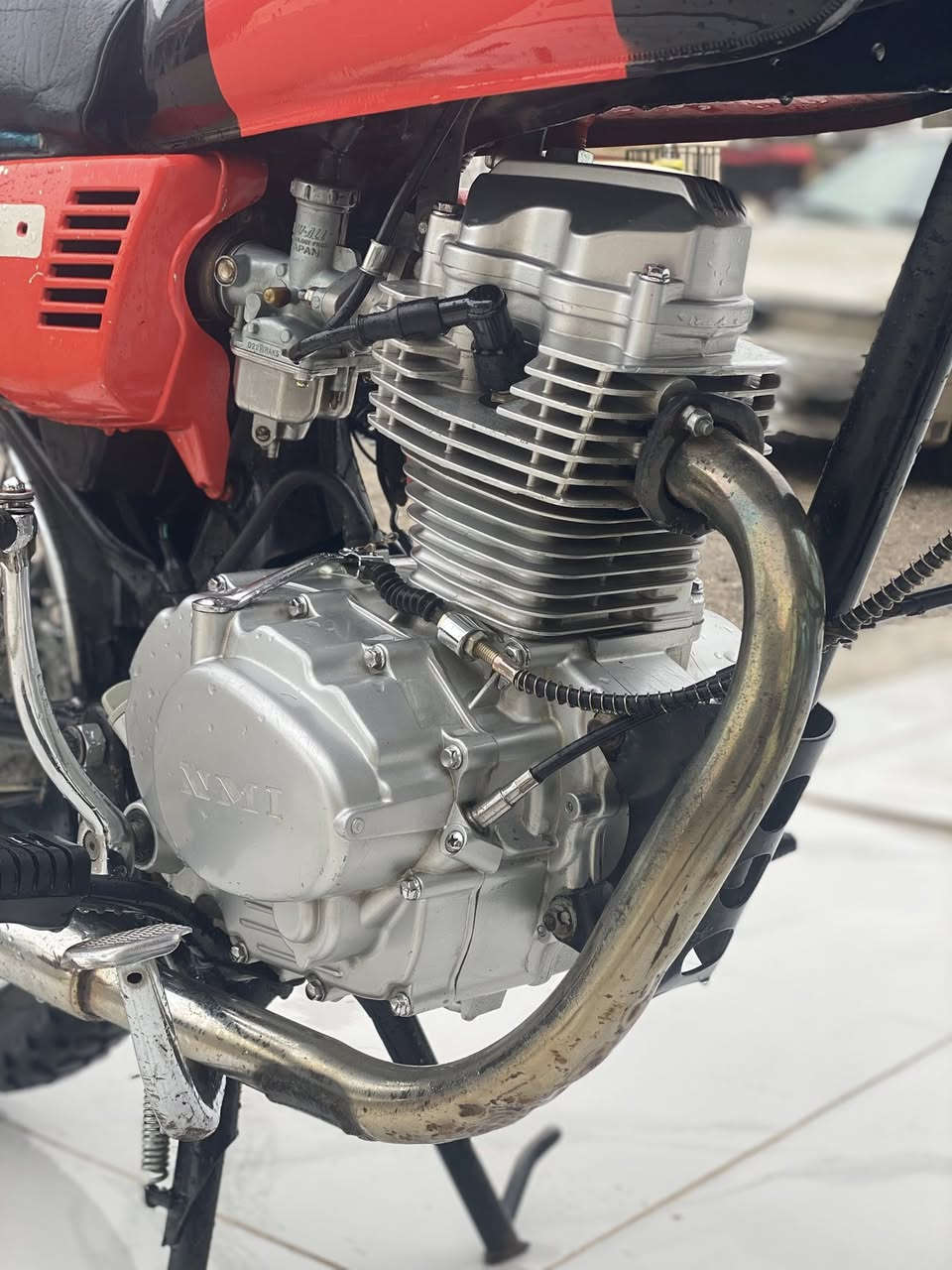 السلام عليكم ماطور موديل2023
 ايراني نامه برو مكينه3احرف 
ميكنه كبس منفيس 125cc(4كير)كلشي مناقصه للبيع سعر325وبي مجال واتس اب***********
