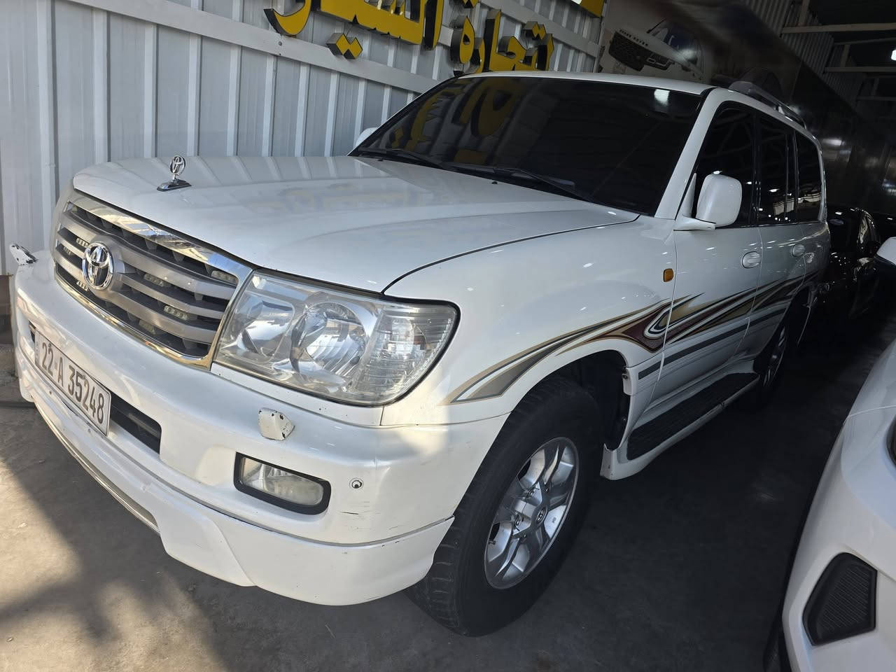 Toyota Land Cruiser
GXR  2006
السياره مرقمه اربيل
فتحه سقف
وباقي مواصفات لانكروزر
شرط التحويل والغرامات
عنوان كركوك
***********
