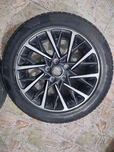 تك ويل كب كروم حجم 17.55.215شرط الفحص بلبلنص لاعواج ولاتصليح فول نضافه للبيع السعر 75قفل مكاني نجف مكتب الرشيد ***********
