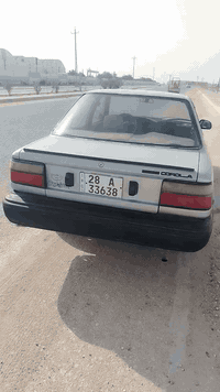 كورولا ٩٢ • وارد أمريكا • محرك ١٦٠٠