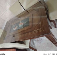 ميز صاج خشب ثقيل درجة اولى ويااه جامة ثقيلة وحفر كلش نازك ميز صاج خشب ...