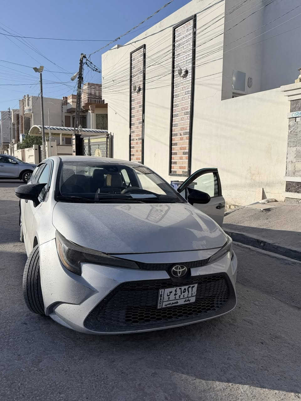 للبيع كورلا معوقين باقيلها سنه وتصير حره  موديل 2021امريكي فئة LE حادث سرقه جاملغ امامي فقط تبديل او ربع البنيد صبغ بدون دواخل
بدون ايرباك فقط جاملغ مكينة 1800 سيارة جديدة بمعنة الكلمة اللون رصاصي مواصفات السيارة فول تحكم ستيرين رادار امامي تحديد مسار / قيادة آلية / كروز سرعة / شاشة ابل كار بلي تحكم تبريد بيانو / سايد بريك بصمة/ اوتو هولد /
 تايرات جدد صدر امامي خلفي جديد بعدة على وضع الشركة 
للأستفسار اكثر 
***********
***********
