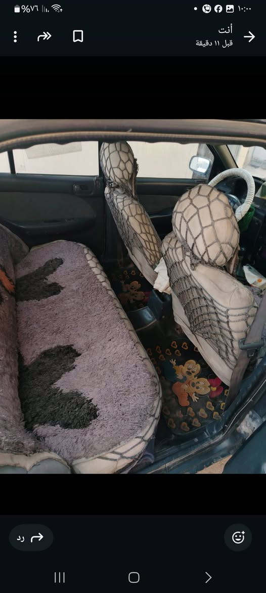 للبيع كيا سيفيا 93 كامله من كلشي بسمي مداور ثاني يوم كلشي شغال بس دوسات بيهن اخياس تبريد تدفه كله شغال السياره خير من الله وهاذا رقمي *********** رقم كربلاء
