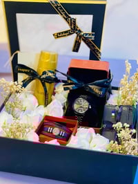 بوكس هدية رجالي • ساعة رولكس • محفظة جلد