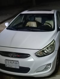 اكسنت  موديل 16 خليجي سياره كفاله عامه فول مواصفات فتحه وتحكم وشاشه سي...