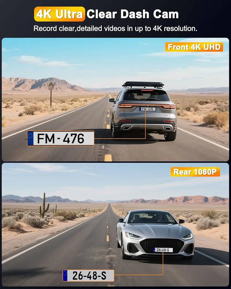 داش كام كاميرا أمامية وخلفية للسيارة بدقة 4K+1080P، مزودة بتقنية واي فاي وبطاقة ذاكرة 64 جيجابايت، وشاشة IPS مقاس 3 بوصات، ووضع ركن السيارة على مدار 24 ساعة، ورؤية ليلية فائقة، وزاوية رؤية واسعة 170 درجة، ومستشعر G، وتسجيل متواصل، وتقنية WDR، وإمكانية التحكم عبر تطبيق الهاتف.السعر 45 الف


**إذا كنت صاحب هذا الإعلان وتريد حذفه لأي سبب، رجاءا أرسل رسالة إلى الدعم الفني**