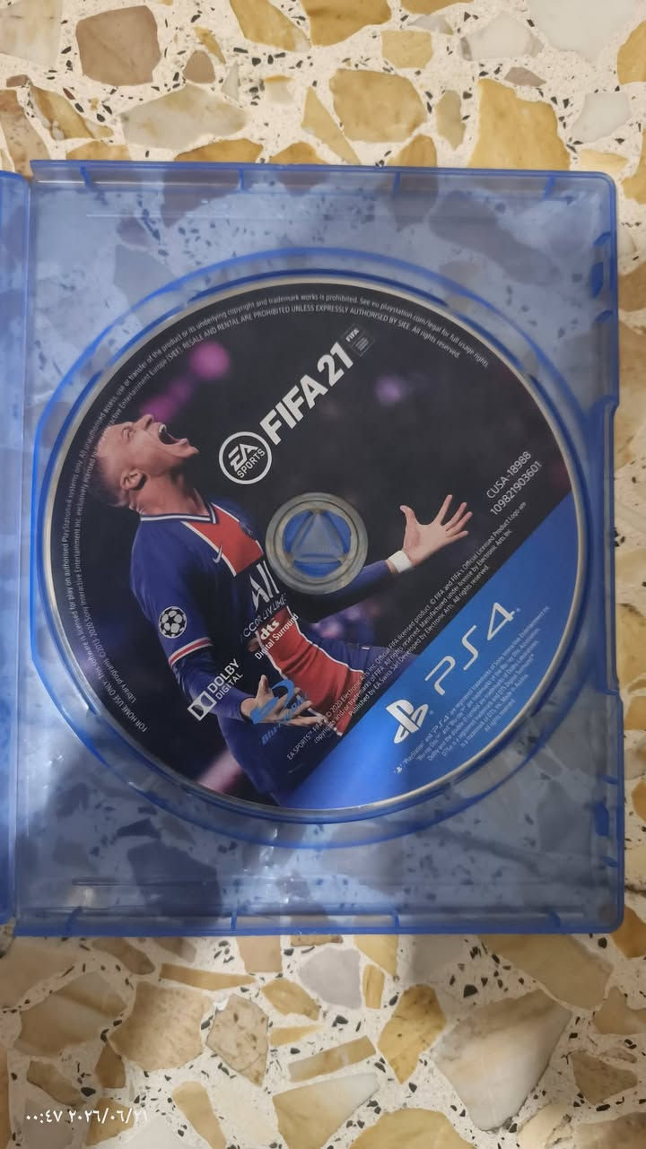 السلام عليكم أقراص PS4
FIFA 21 السعر 7 الاف
​The Last of Us REMASTERED السعر 12 ألف 
الألعاب نظيفه 
مكاني بغداد حي العامل شارع ٣٠ 
ملاحظة فيفا بدون صورة فقط غلاف. 
للشراء راسلني خاص


**إذا كنت صاحب هذا الإعلان وتريد حذفه لأي سبب، رجاءا أرسل رسالة إلى الدعم الفني**
