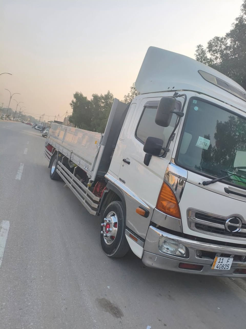 هينو شيطان دخول جديد مرقم بغداد سنويه 30 طوله 6وربع بلادي سياره جديده مكينه 5سلندر 
***********
