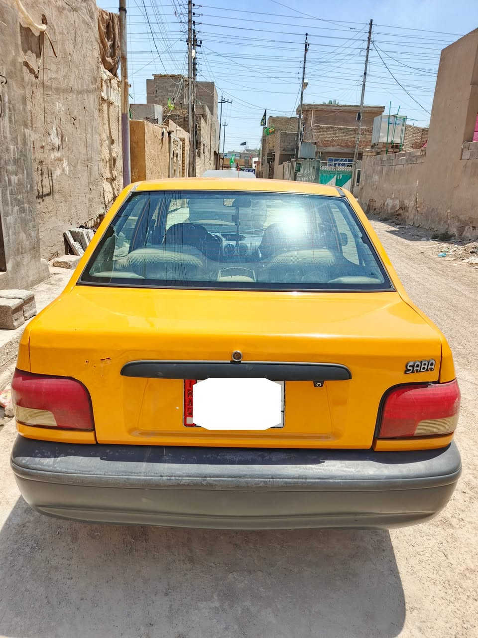 ​🚗 للبيع: سايبا موديل 2018 (نظيفة وجاهزة)
⚙️ الكير والمحرك: بلاديات وبحالة ممتازة (كير ومكينة كفالة).
​❄️ 🔥 التدفئة والتبريد: شغالات
​شاشة  + كاميرا خلفية.
​ السيارة نظيفة وجاهزة للاستخدام.
​بيها باب عكس السايق مبدل. و
​البراكيت بيه فطر وملحوم باج
وبيها حار بالجاملغ الخلفي قليل
السعر 40 وبها مجال 
​📌 المكان: [اكتب مكانك هنا، مثلاً: بغداد / المعامل]
التواصل: [***********]
