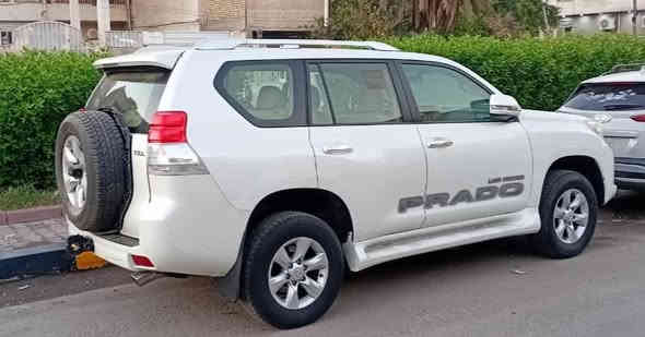 برادو ٢٠١٣V6 للبيع  
دبل تانكي هوك خلفي سبير تعليك فتحة بصمة مري شفط فور ويل ٧ راكب تبريد ثلاث قطع ثلاجة بالفرس بصمتين اصليات تخم تاير برجستون السيارة جديده لوك ماشيه ٢٢٣ الف حقيقي ع ايد وحده مابيه اي نقص ترايها مال ٢١ بيها صبغ جاملغ امامي ايمن اثر طخه بسيطه بدون داخل وبيه بارد بالجاملغ الخلفي وحافة الباب فقط
رقم بغداد  الجديد ب اسمي
 مكان السياره جميلة
السعر 280$
***********
