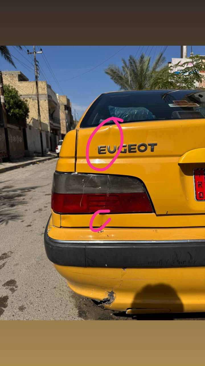 📍بدون حادث وبدون تبديل قطعه بس الدعاميه الاماميه نكسر الابلاجكتور واني بدلتها والشباك تعبان القديمات عندي 
📍بيها بس ذني الشخوط والرصعه وموضحهن بالصور 
📍سنويه جديده السنويه باسمنه تحويل شوكت يعجبك 
📍هزه جديده
📍ارقام انكليزي جديده
📍السياره بيها سلف جديد 
📍وكلج كوري بالجيس توه مشدود بعده ما مقسم وياه قمجي كلج طبي
📍باتري جديد
📍لايتات ثلجي 
📍وبيها شاشه اصليه وسماعات ياباني تخم كامل  

📍📍📍السياره مكينتها تبخر من الصلنصه بس تمشي وطبيعي وكل صوت ما بيها ابيع كايمه

📍📍ب٤٥ وبيها مجال بسيط 
مكاني الشعله 
***********
‭٠٧٧٣ ١٢٩ ٩٦٤٢‬
