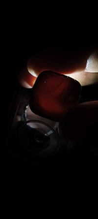 عقيق يماني • فص جبير • اصلي غير معالج