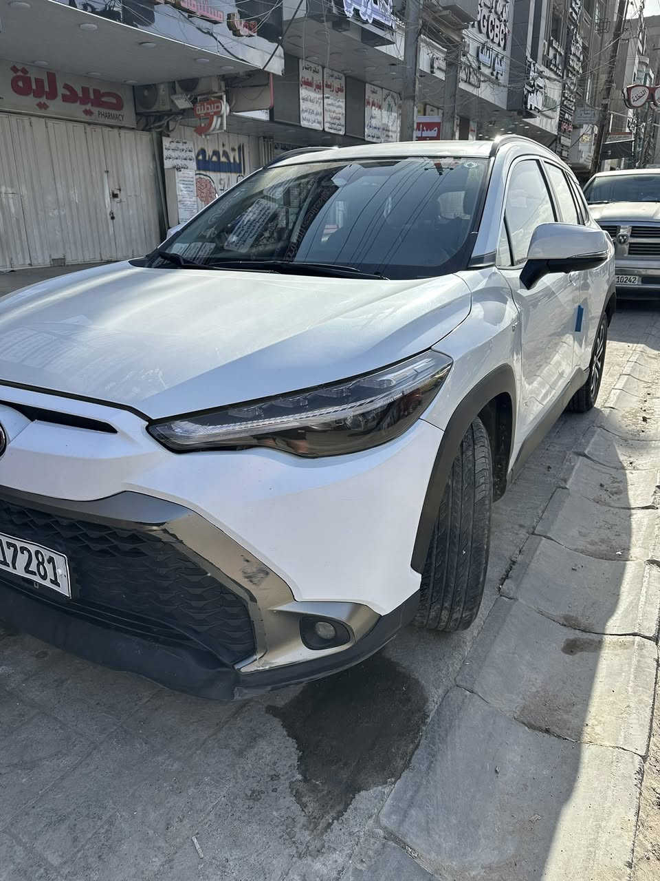 فروتلندر 2024خليجي هايبرد فئه ال (S) 
 مواصفات 1\1
 عداد المسافه 41 الف كم بدون ضرر او صبغ او بارد 
مقاعد جلد اصلي وليس عمل كهرباء صندوك كهرباء اريل نفكيتر
لايت 5 عدسات بكلايت LID تبريد شاشه مناخ منفصل قطعتين
ويل كب كروم حجم 17 ماطور لآيت رادار امامي قياده ذاتيه
نضام تحديد مسار بصمه دخول وترحيب عن قرب ذاتي 
اناره ليد داخليه في حاملات الاكواب والابواب 
المكان بغداد الشعب 
رقم الهاتف ***********
