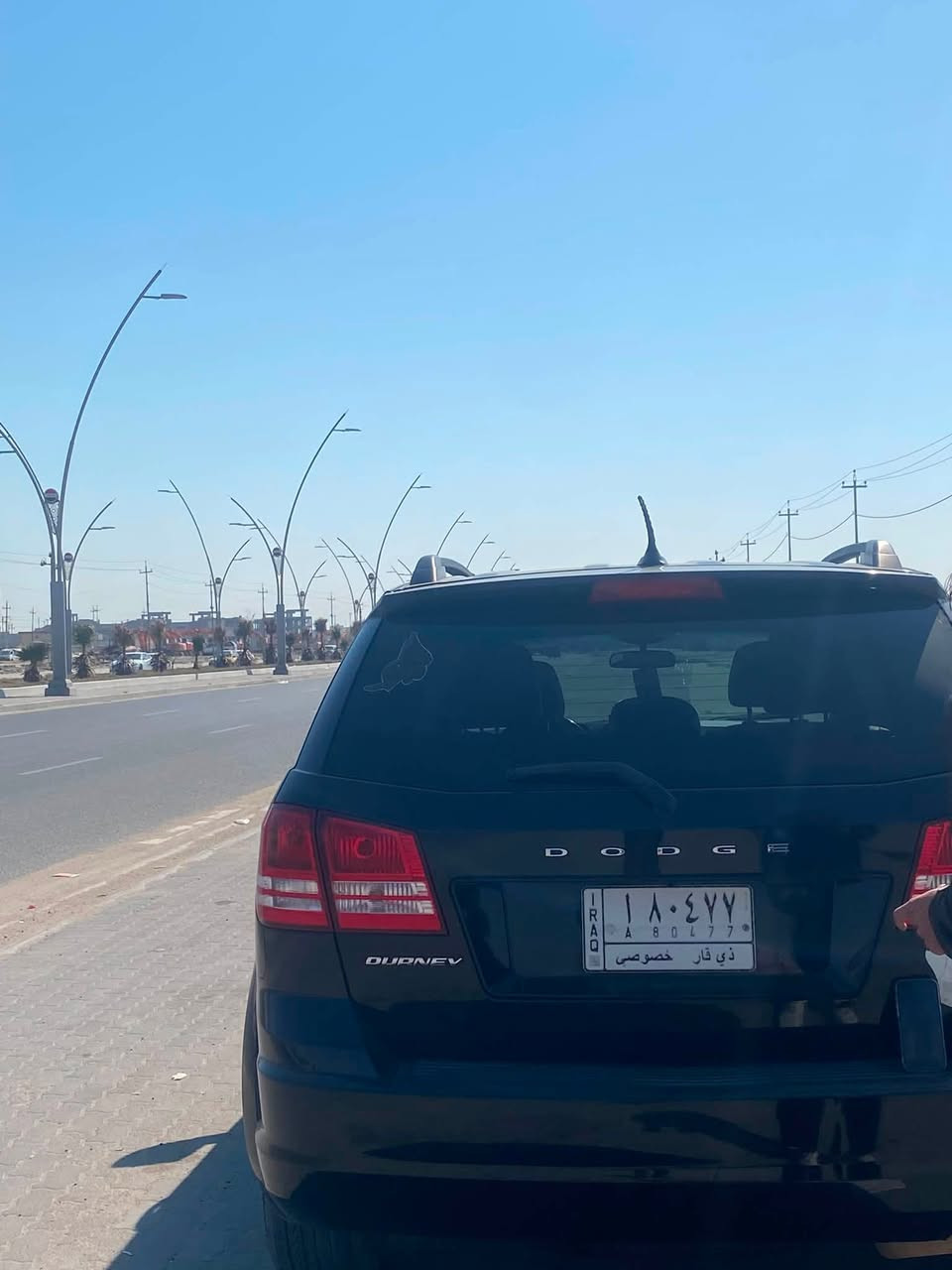دوج جورني مديل ٢٠١٨ سبعه راكب تلث قطع تبريد حادث جاملغ وبنيد حداده تخم تاير كهربائيات كلها جدد العنوان البصرة المعقل رقم الهاتف :***********
