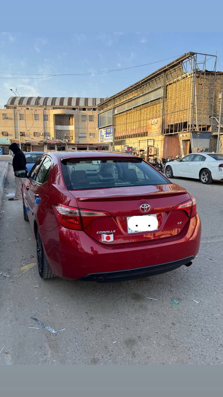 كورلا 2018 امريكي كفاله ضربه وصبغ وتبديل سياره تقرير تعمل وتسير وصورها بالمزاد مشتغله ماشيه ١١٢ الف مداور ثاني يوم رقم انكليزي مواصفات Le مكانها ناصريه للاستفسار *********** او ‭٠٧٧٦ ٧٨٤ ٨٩٠١‬
