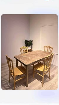 ميز طعام • ٤ كراسي • كميره بغداد