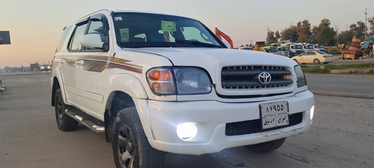 تويوتا سكواي 2002مصبوغ عام سيارا خير من الله 
كير محرك بي سؤت بكن شوي صدر امامي كاربايات كيجات فتحة كولة خير من الله رقم اربيل تحويل وكالة ضاني يؤم سيارا 7راكب لايد زينون شاشة ايبات فول فول فول فورويل كامل مكمل سيارا مال جناي 
مكاني اربيل بيع او مراوس حسب قناعة 
***********
*********** أربيل, العراق
