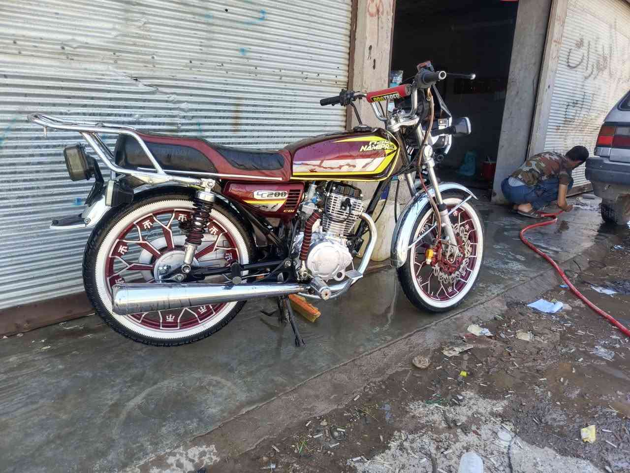 موطور للبيع ✅
نامه برو 2024✅
شرط ما مفتوح ✅ 
محرك نشاطه فول ✅ 
حجم المحرك200✅
السعر675وبي مجال بسيط✅

الرقم
***********
القياره /الحاج عليي/
