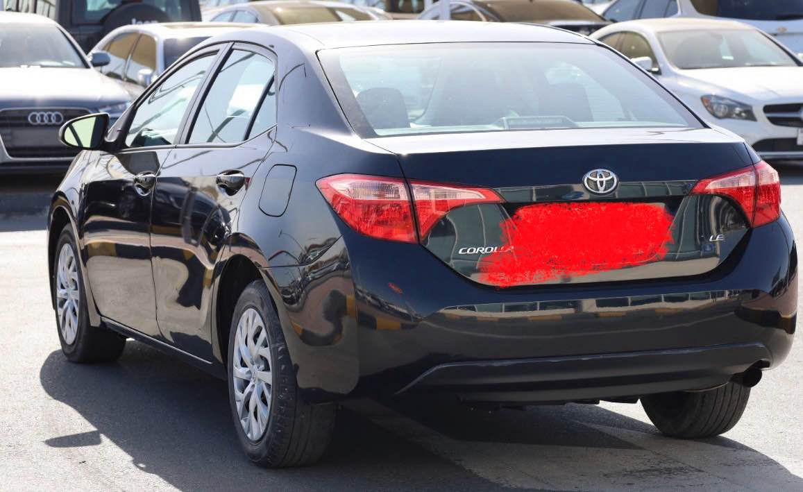 سلام عليكم 
للبيع كرولا ٢٠١٧ LE
رقم دهـوك  دولي 
رقم سنوي iجديد 2028 
لون اسود 

مواصفات فولل ماعدا البصمه والفتحه
شاشه حجم كبيره
كامره خلفيه 
مثبت سرعه 
رادر 
لايت زنون 
ماشيه٨٠
مكينه ١٨
تحكم ستريت جهتين 
السياره بيها فقط بوند صبغ 
شرط مابيها دواخل 
السعر135 مجال 
الاتصال ***********  وتساب 
مكان عقرة اكر, نينوى
