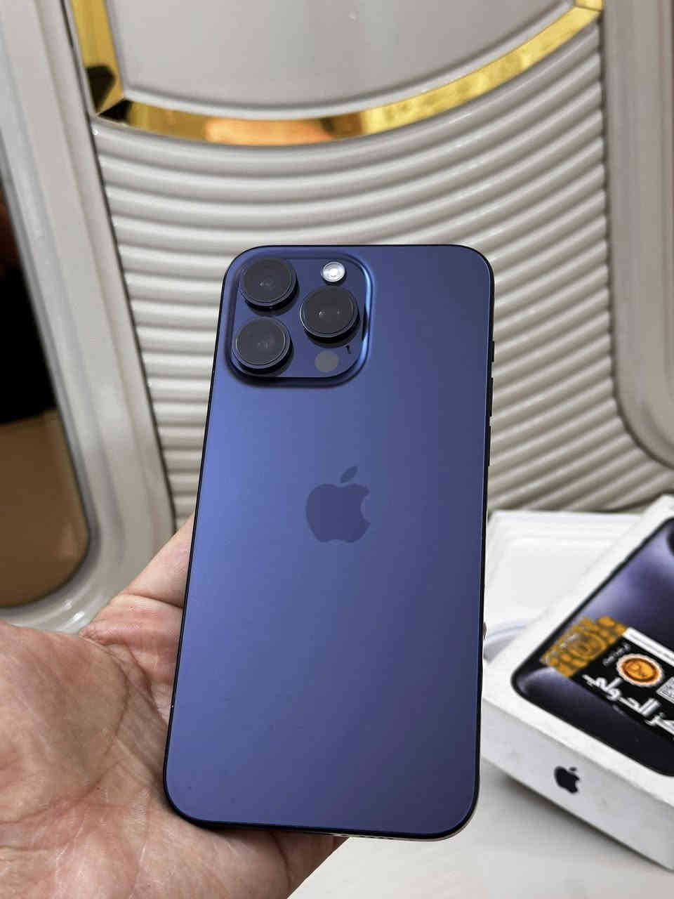 📍ايفون 15 برو ماكس
🔋بطاريه 96
📀ذاكره 256 
✅مكفول من كلشي 100‎%‎
___________
ابيعلك من باب البيت ضمان وين ميعجبك روح افحص كامل ملحقات + لزكه وكفر أصليات 
_________
 
مكاني بغداد سع (مليون و25 الف) قفل من الأخير *********** متواجد اتصال واتساب ☎️
