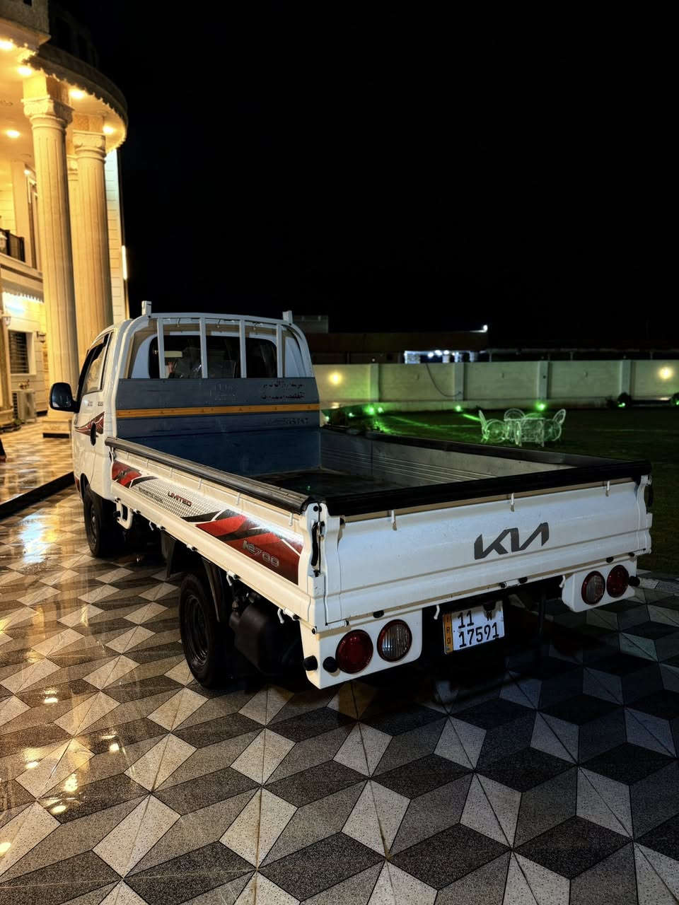 سلام عليكم
كيا حمل 2023 

مكفوله كفاله عامه 

رقم بغداد بسمي سياره جديده بمعنه الكلمه 

تبريد شغال تخم تاير 

مكاني تاجي 

لاستفسار اكثر تصال برقم

 

***********
