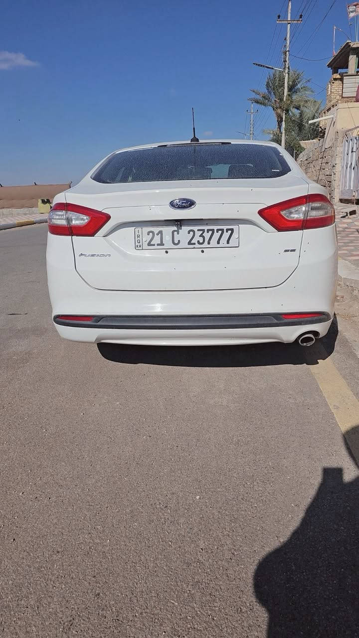 فورد فيوجن موديل 13 رقم سليمانيه سياره باسمي ظرره صار بلعراق تبديل ابواب 2 من جه السايق تبديل ابواب بلاد لبل واحد ولابواب المظروبات موجودات سياره خير من الله ماعايزه اي شي ترايه للبصره السعر 115 وبيه مجال للتواصل الاتصال عل رقم ***********
