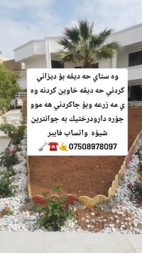 أربيل • تنسيق حدائق • نباتات وأشجار