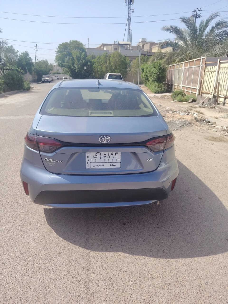 السلام عليكم كورلا وارد امريكي ٢٠٢٢ le
معوقين بغداد  باسمي.   ضربتهة بابين  عكس السايق واحد مبدل ومصبوغ  والثاني معمر  ومصبوغ  هاي بأمريكا 
و بيه تكحيل   خشم البنيد
تكيحيل الباب السايق  والهلال  ومربع بطرف الصندوك
 سيارة اصير حرة  3/10/2028
مواصفات
محرك1800
رادار   هندبريك بصمه
تحديد مسار
اوتو هولد  تحكمات
شاشه
تبريد شاشة
ماشية 80الف  كيلو متر
المكان  بغداد حي البنوك 
السعر 130
للاستفسار
***********
