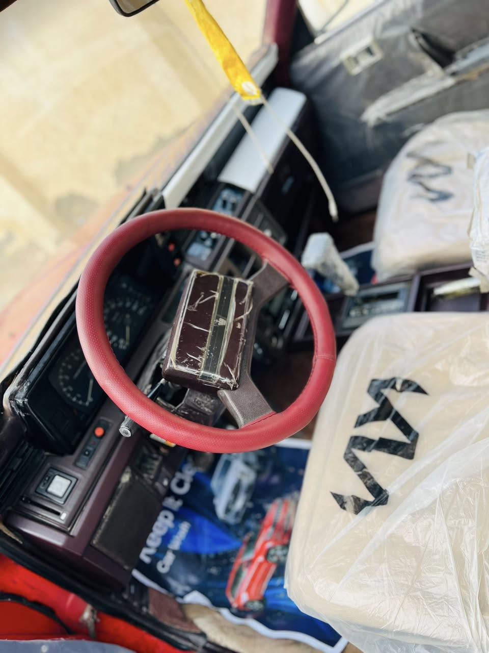 سلام عليكم سوبر 84 البيع مكينه وكير بطه ع شرط حداديه تخم تاير كهربايات شغاله سياره جاهزه ماناقصه شي سنويه الشهر سادس تنتهي مداور ثانيوم ***********مكلف تفاصيل اكثر مكان سماوه السعر 49 وبيه مجال
