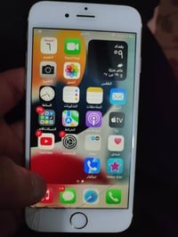 إيفون ٦ للبيع كدامكم فقط كسر بالشاشه ما مبدله ابلاد فقط بطاريه مبدل أص...