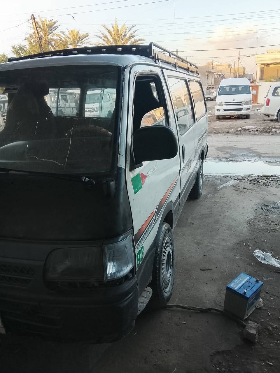 موديل 93 رقم ديالى الماني تريد تحويل تريد وكالة مرور مصفره مطلوبه الهىه 700 مكينه وكير بطه اوتماتيك رقم الشاصي شعار مكينه بيه تبخير خفيف السعر 20 وبيه مجال العنوان بغداد الدوره نهايت شارع 60 
***********
