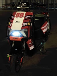 دراجه شحن للبيع خير من الله 6 بطاريات بيهه كسر بل كفر الايمن كلش بسيط ...