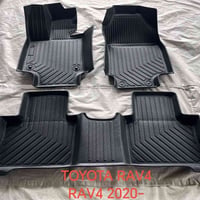 تخم أرضيات وحوضية صندوق TOYOTA RAV4 (موديلات 2020 - 2025) حماية كاملة ...