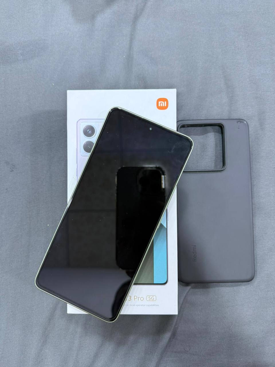 سلام عليكم🖐️
جهاز اخوه جديد لوك
Redmi Note 13 Pro 5G📱
512كيكا📁
12+12رام💪
كاميرا 200mp📷
سماعه استريو🔊
بصمه بشاشه+بصمه وجه🤳
نضافه%100
جهاز بشرط مامفتوح👌
جهاز كامل غراض📦
سعره 290الف
مكاني كركوك
***********
