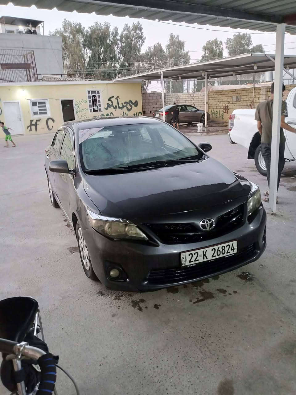 سلام عليكم
كورلا للبيع 2011 بيها بونيد مبدل تجاري وجاملق شويه معدل عالبارد رقم أربيل دولي السعر 123المكان الشرقاط السكنيه رقم الهاتف***********
