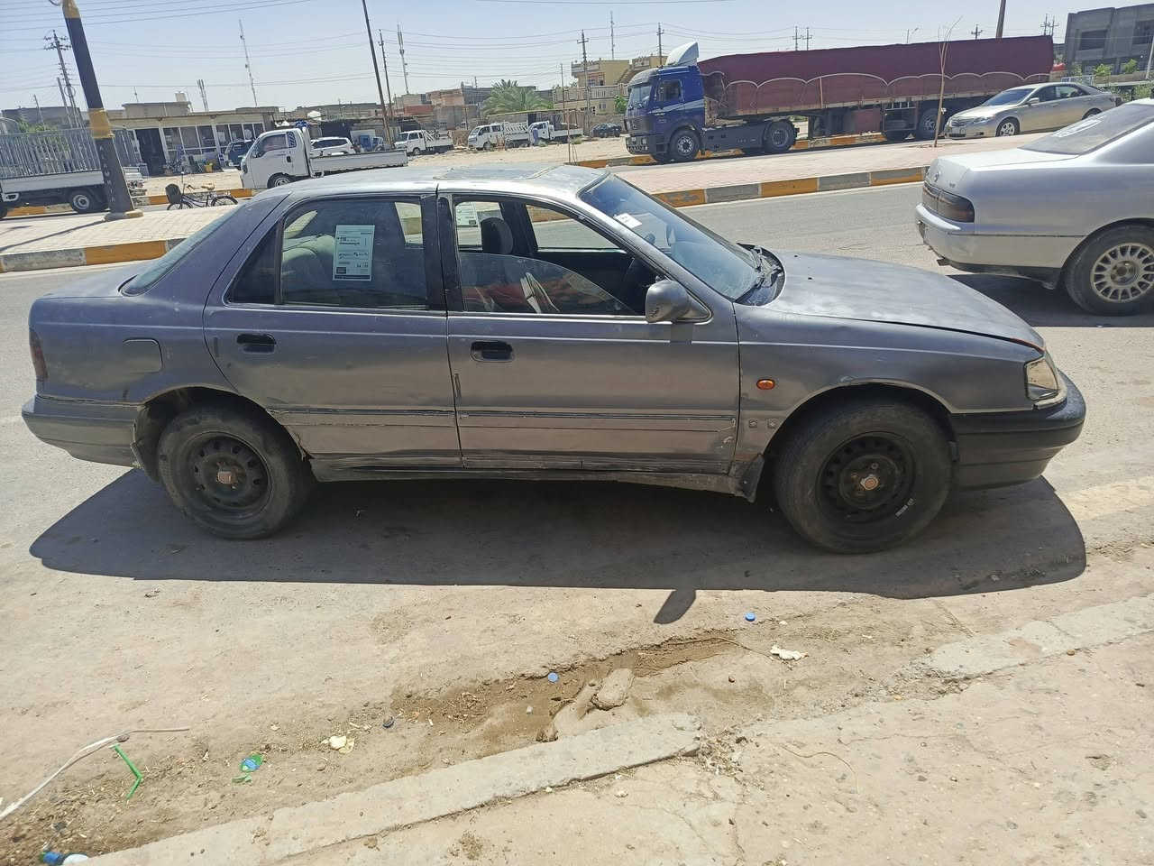 للبيع لنترا موديل 1992 محرك كير مكفول كير اوتماتيك رقم انبار انكليزي داخله هزه جديد تحويل مباشر  السعر 23 وبيه مجال مكان عامرية الفلوجه الهاتف *********** رقم صاحب سياره اني مكلف بالنشر
