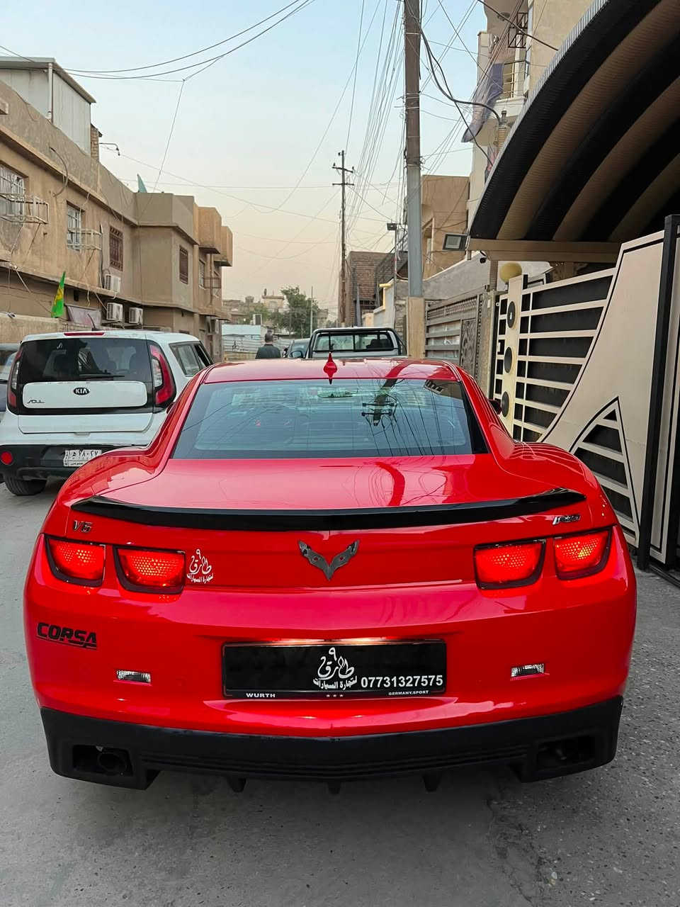 99 ورقه 

 وانظف 13
السياره باسمي شخصيا
جاهزه هزه ورقم جديد
كامله بدون اي نقص
بيع بدون مراوس
السياره كلش نظيفه 
موديل 2013
داتا شو 
اكزوز مرتب 
سماعات بوستن
دمام 
محرك 6 سلندر 
لون احمر
شاشه
كراسي كهرباء
تحكمات ستيرن 
تبريد ثلج 
صدر امامي خلفي نظيف 
سستم صوت 
شفتات سرعه  
ويل 20 
بجم زنون 
السياره كلش مميزه ونظيفه  
مكان السياره بغداد الجديده 

سعر السياره 99 ورقه 

*********** واتساب
اذا مجاوبتك راسلني واتساب
واني الممنون 🌹
