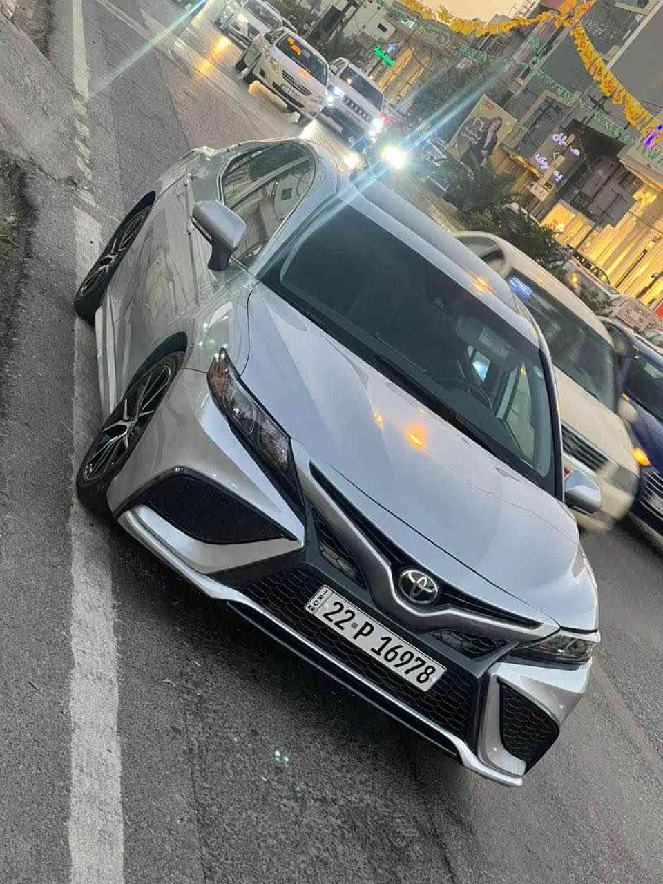 تويوتا كامري مؤديل 2023 مواصفات Se سلايت 
سعره ك خوار هه مو بازار سعري 179 وه ره قه و مجاله كي كه م سياره كه 3 پارجه ي سبوخه به بي ژؤري يه ك بست پي دي ئاري هه يه له پيش سلايته كه له حاديسه كه دياره  به ناوي خؤمه سياره كي بي كيشه  هه مو كياني به شه رت 
شوين هه ولير ژماره ي وتس ياپ*********** رقم شانسيم دانيه 

4T1G11AK0PU729678 أربيل, العراق
