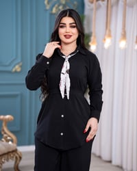 سوت نسائي • اسود • مقاسات L-XXL