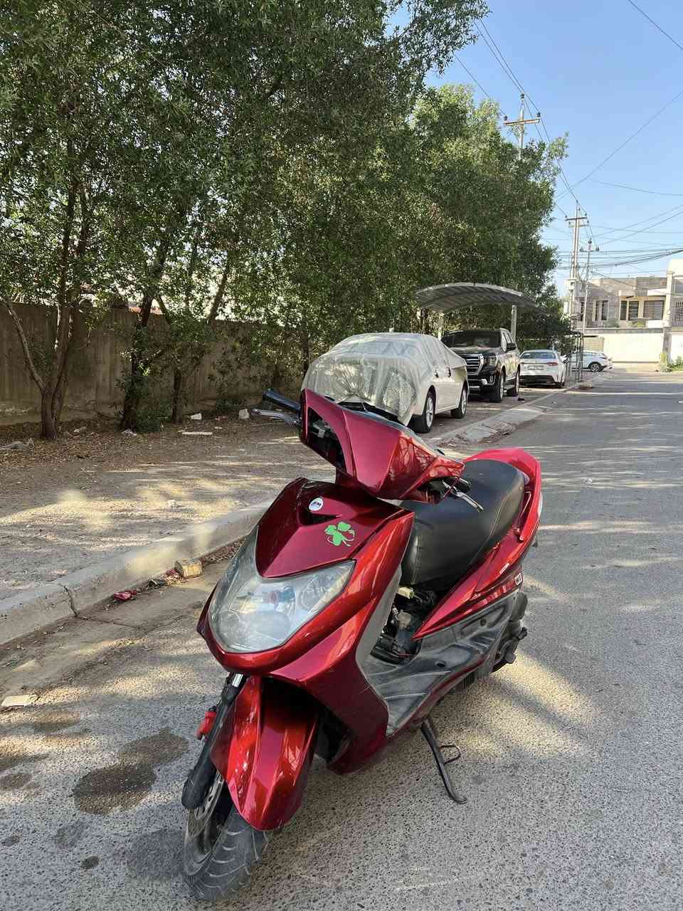 دراجه سكنس فحل قبق نفخ الدراجه كفاله عامه بس ناقصه خرز بس
سعر الدراجه ٨٠٠ وبيه مجال 
الرقم *********** 
العنوان بغداد البنوك
