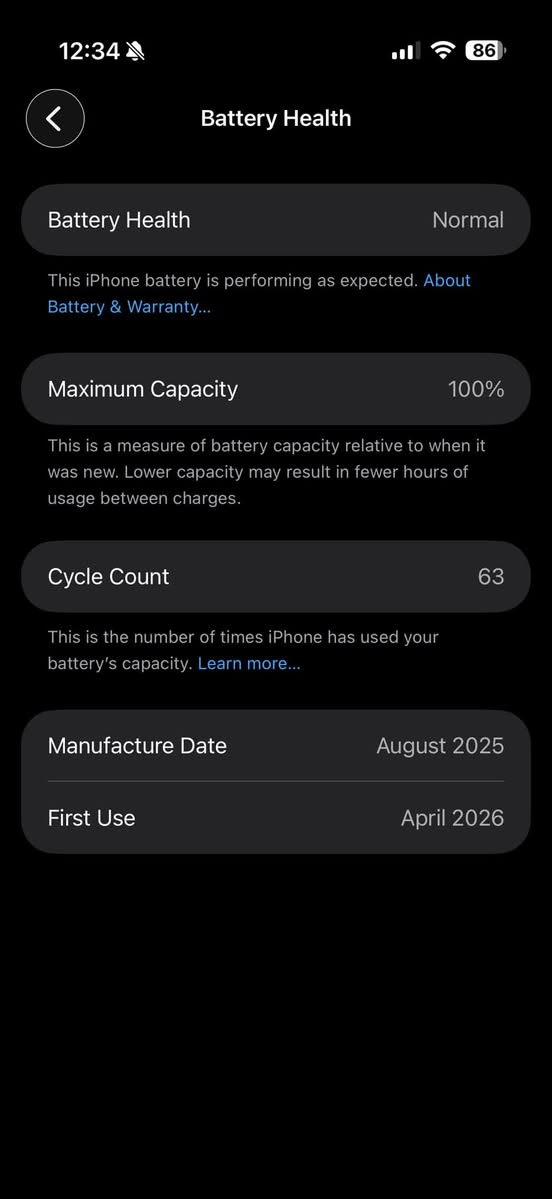 للبيع ايفون  17 air ذاكره 256
بطاريه 100% لون sky blue 
جديد الجهاز استعماله كلش قليل 
عنواني الكاظميه 
السعر مليون و 450 وبيه مجال بسيط


**إذا كنت صاحب هذا الإعلان وتريد حذفه لأي سبب، رجاءا أرسل رسالة إلى الدعم الفني**